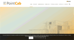 Desktop Screenshot of pointcab-software.com